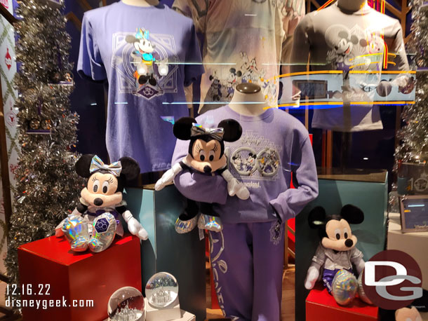 Gone Hollywood has an assortment of Disney 100 merchandise.