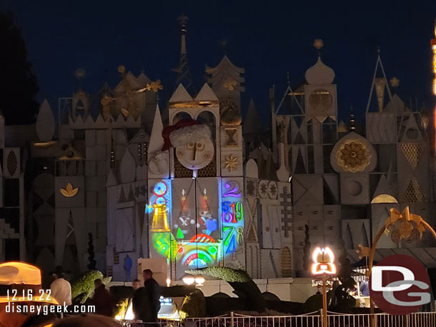 it's a small world holiday projections