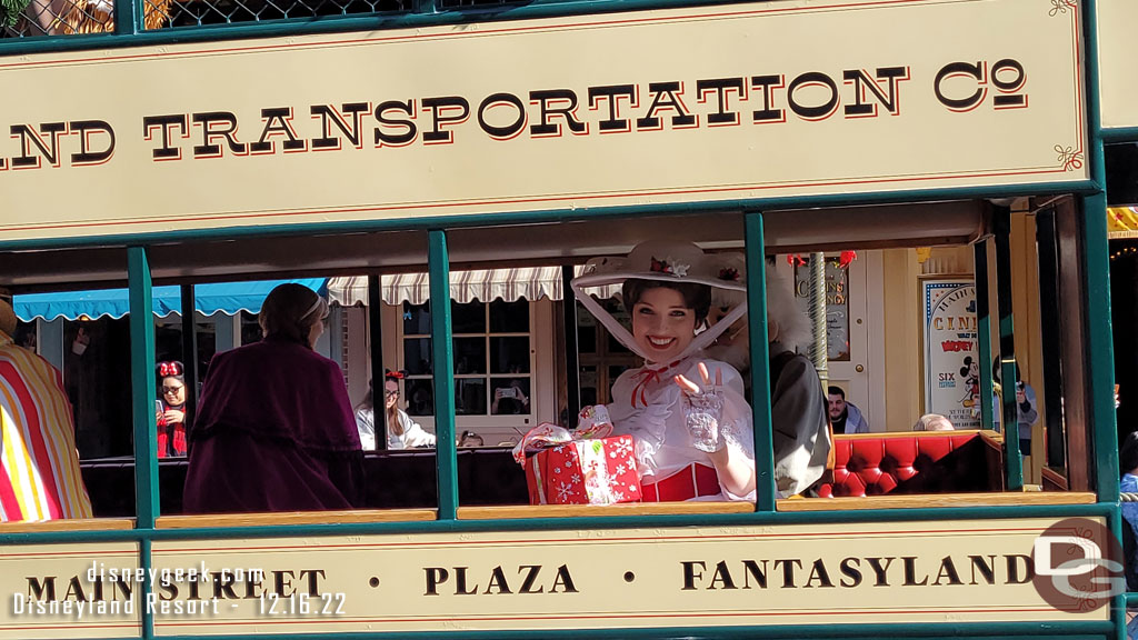 Mary Poppins on the Omnibus