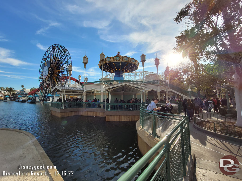 Magic Key Pass holders can pick up a Bag under the swings until Dec 20th from 1:00-3:30pm.