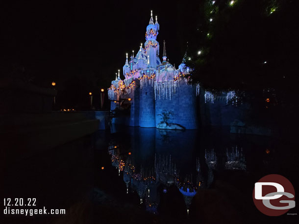 Spent some time walking around Sleeping Beauty Castle this evening.