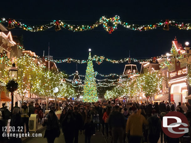 6:54pm - Main Street USA