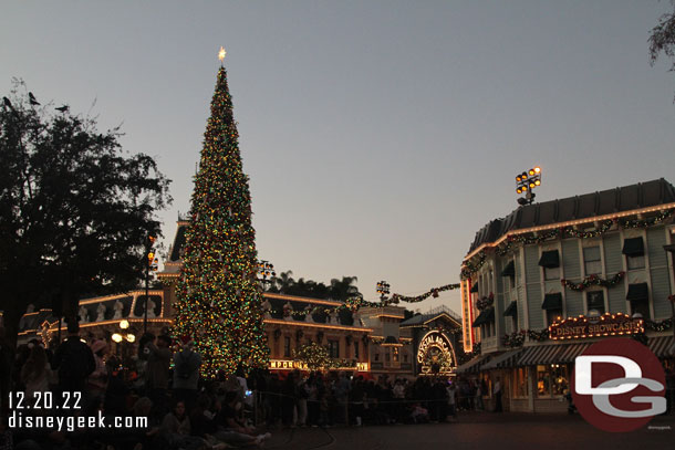 Then the nightly Tree Lighting