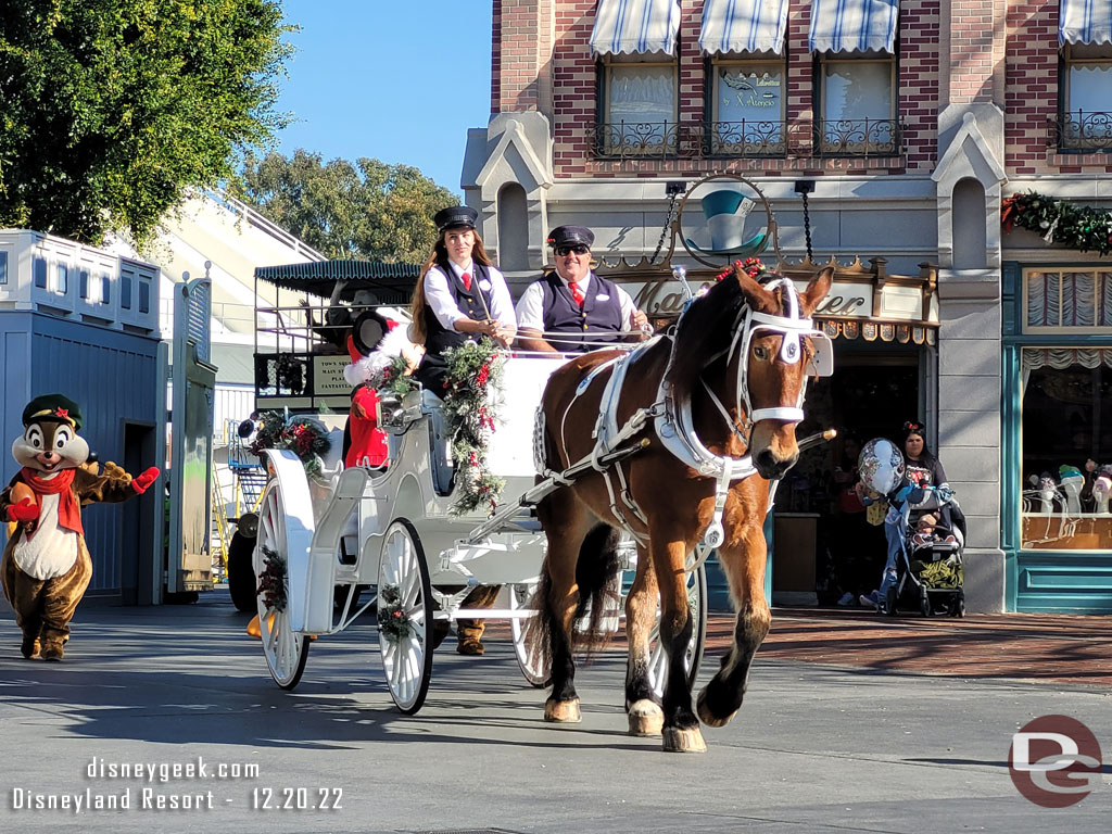 12:45pm - Time for the Mickey and Friends Cavalcade.