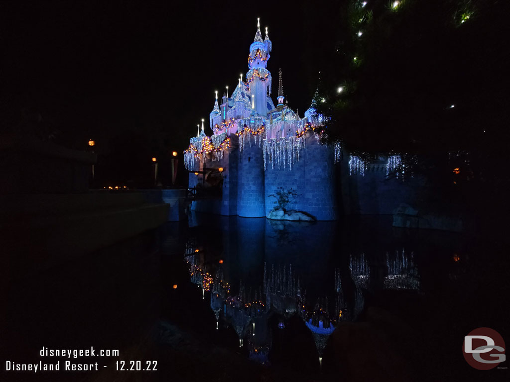 Spent some time walking around Sleeping Beauty Castle this evening.