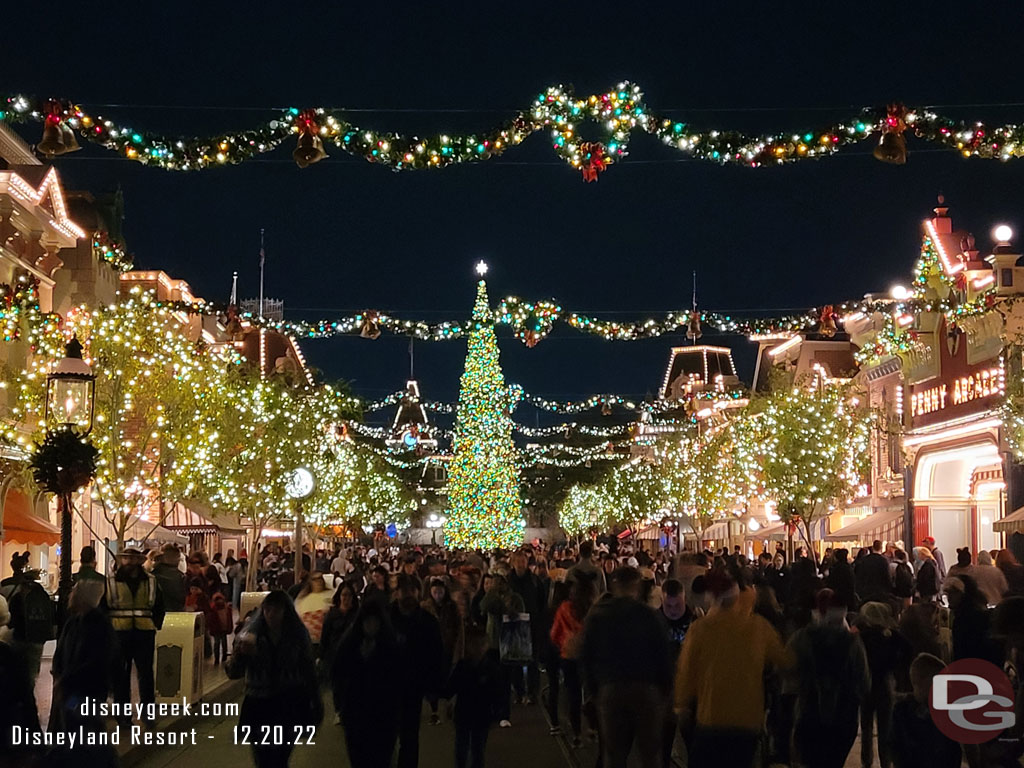 6:54pm - Main Street USA