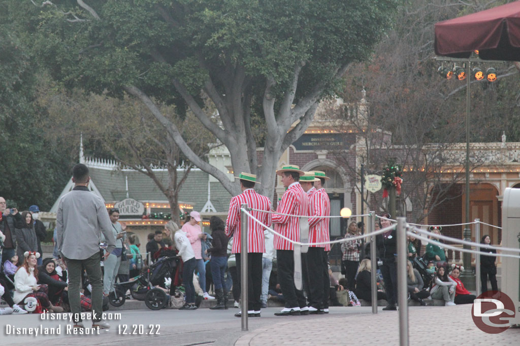 Followed by the Dapper Dans