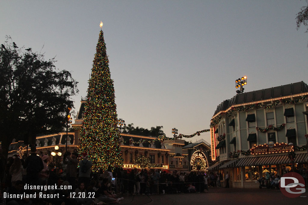 Then the nightly Tree Lighting