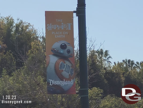 BB-8 on another banner