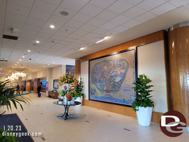 The Disneyland Hotel Lobby