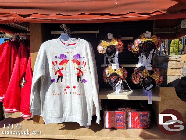 Some Lunar New Year merchandise