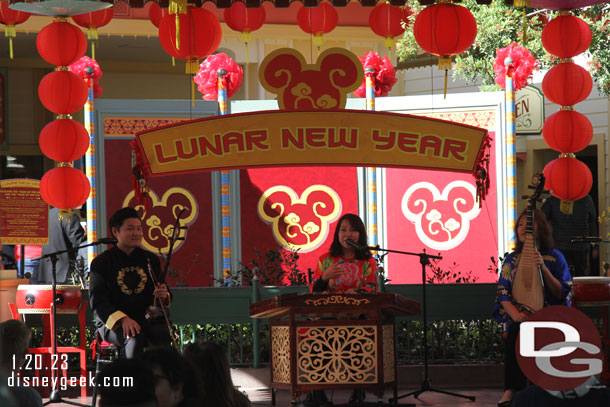 Melody of China performing.