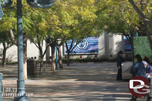 The Wakanda Forever remembrance area is gone