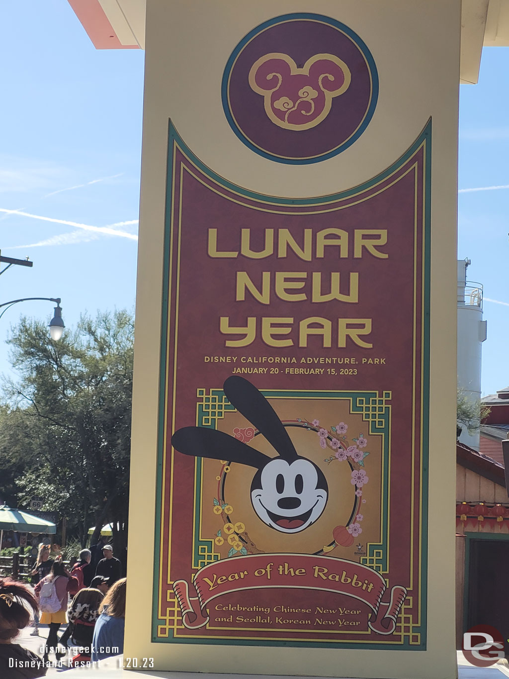 Oswald is featured to celebrate the Year of the Rabbit