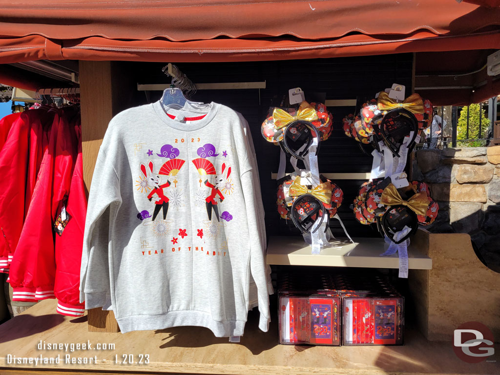 Some Lunar New Year merchandise