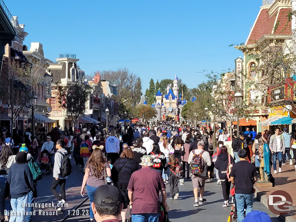 2:05pm - Main Street USA