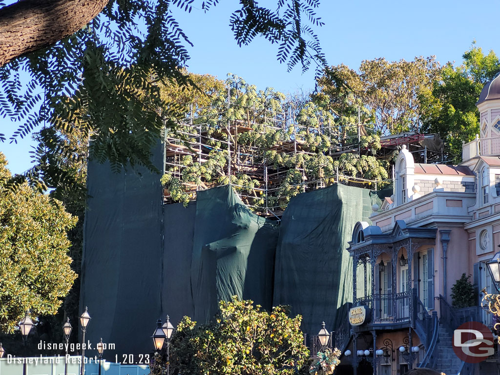 No real visible progress on the Treehouse