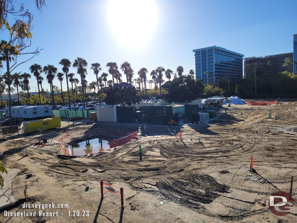 A look at the Downtown Disney West side construction.  Not a lot of visible progress.