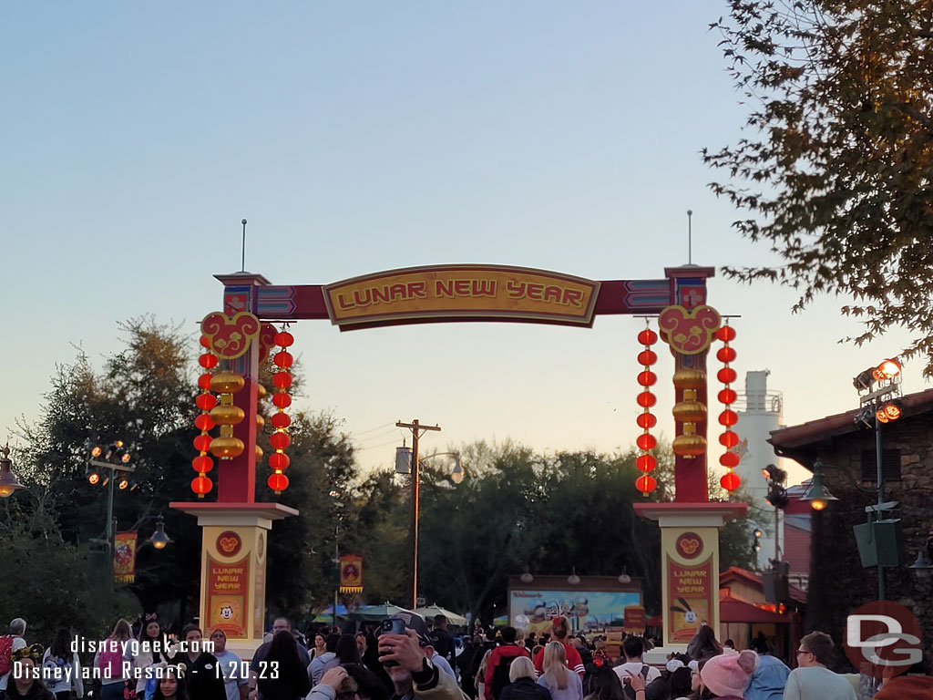 Back to Disney California Adventure for the rest of the evening.