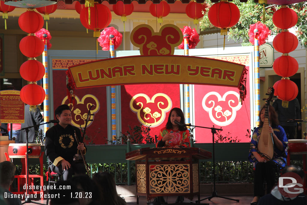 Melody of China performing.