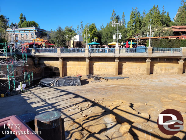 Work is underway to transform the Pacific Wharf into San Fransokyo