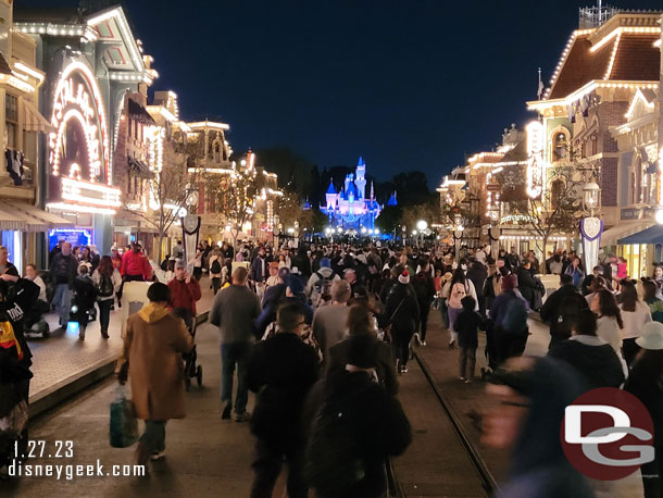 6:08pm - Main Street USA