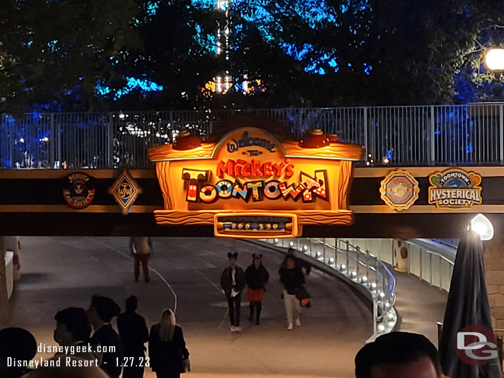 A look toward Toontown