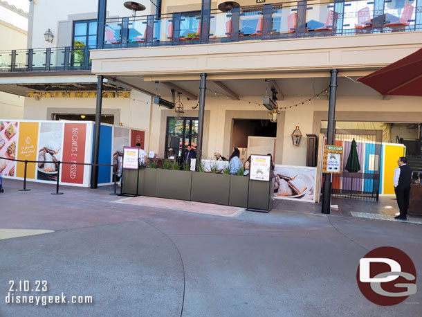 They have also opened an outdoor counter for the Jazz Kitchen Express with a limited menu.