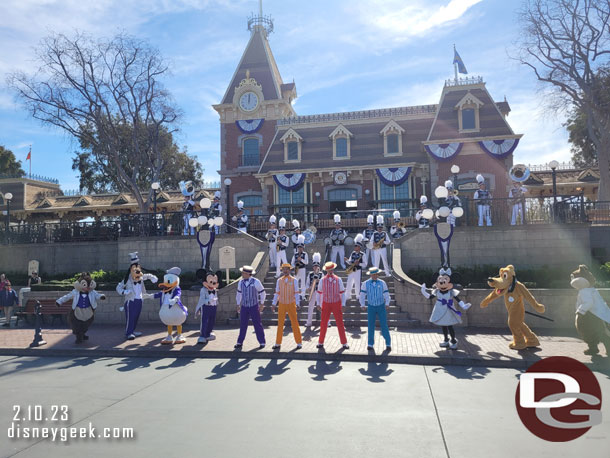 The Disneyland Band, Dapper Dans and Characters