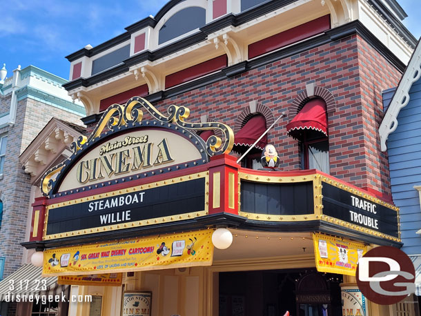 Mickey Mouse egg at the Main Street Cinema