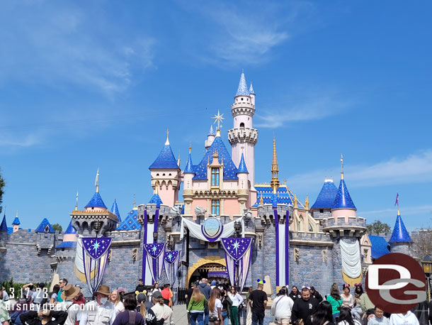 Passing by Sleeping Beauty Castle