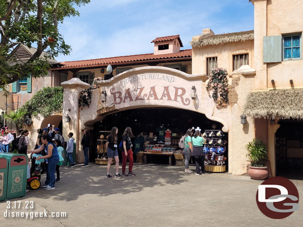 Spotted another egg in Adventureland at the Adventureland Bazaar