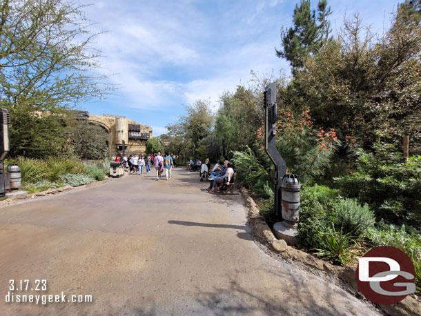 Passing through Batuu