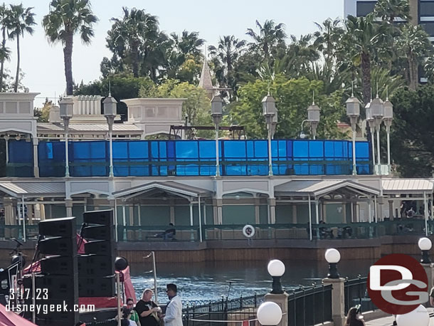 The Silly Symphony Swings are still being renovated. 