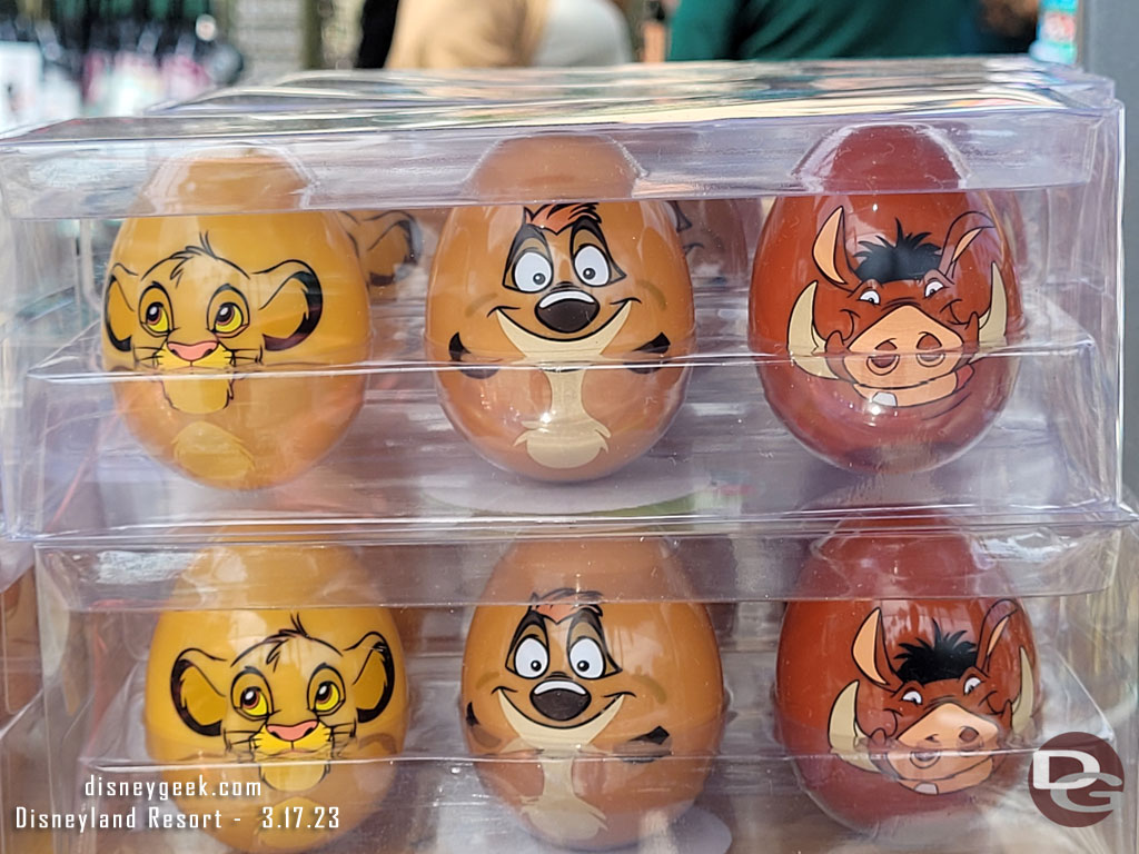 You can purchase these three Lion King eggs for $14.99.