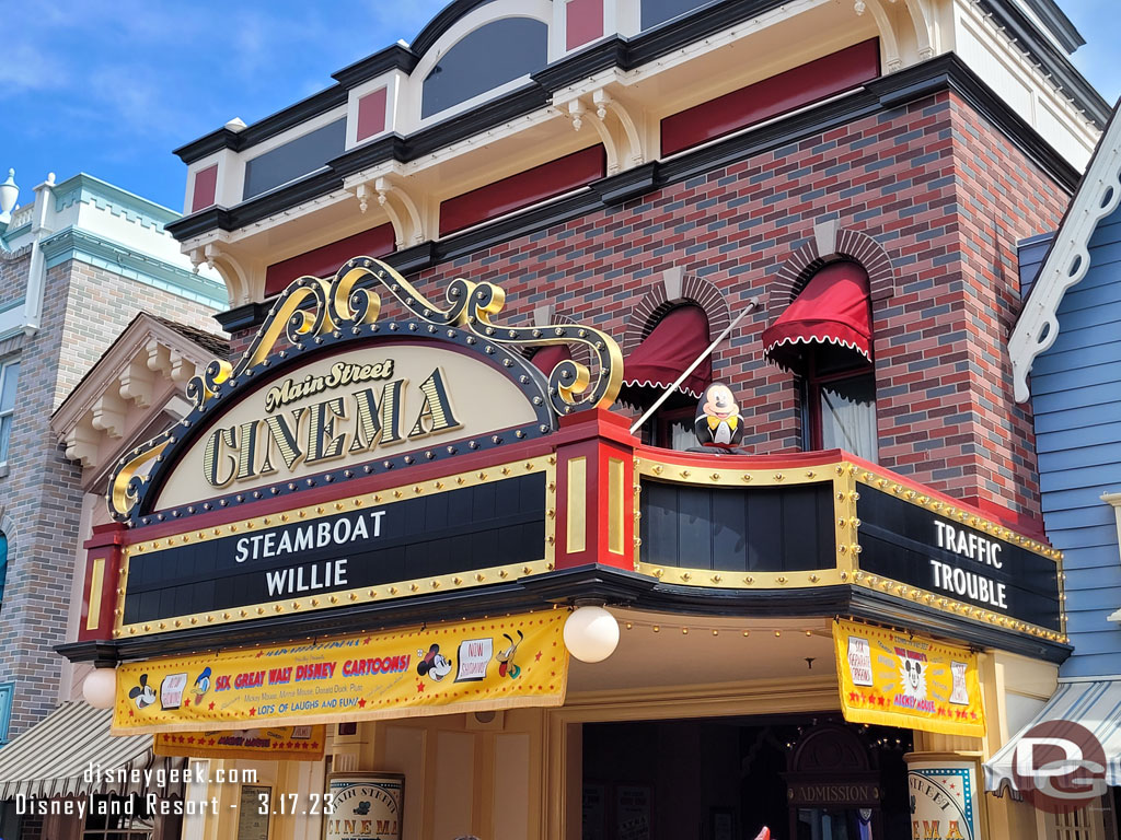 Mickey Mouse egg at the Main Street Cinema