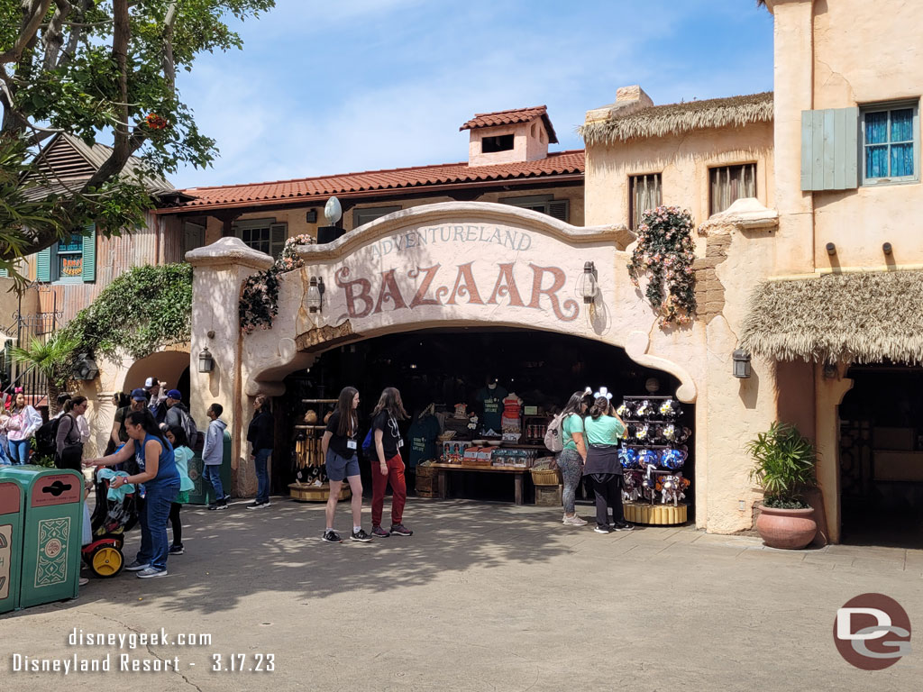 Spotted another egg in Adventureland at the Adventureland Bazaar