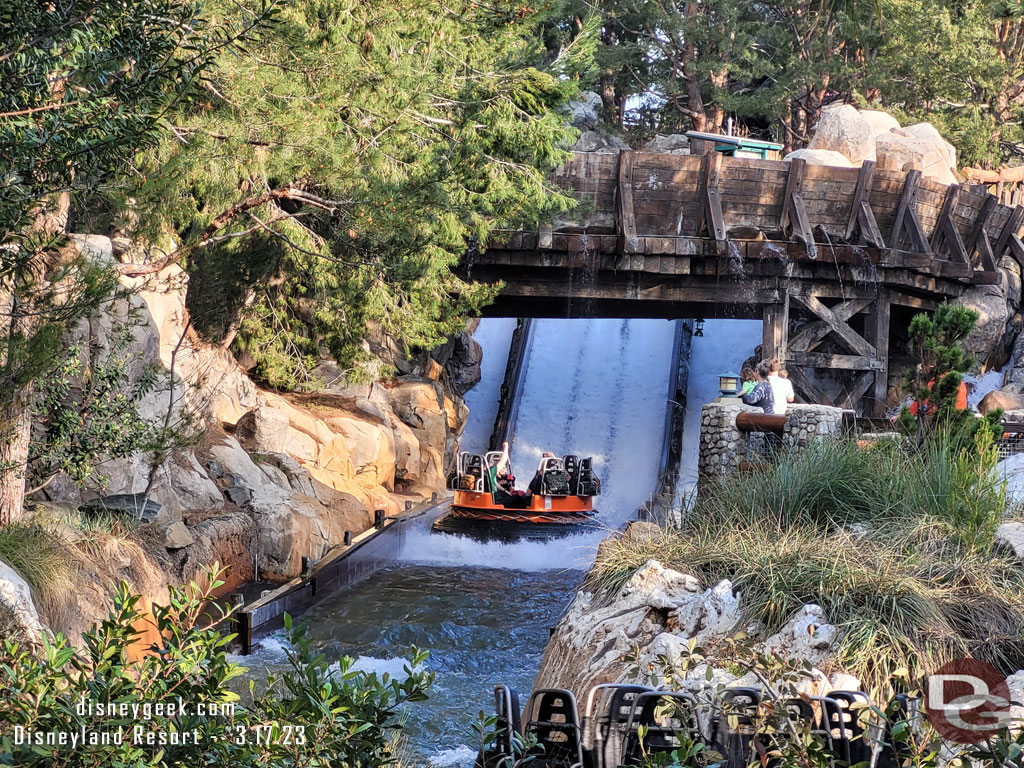 Grizzly River Run has reopened since my last visit.