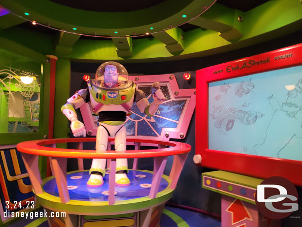 8:55am - No wait for Buzz Lightyear Astro Blasters