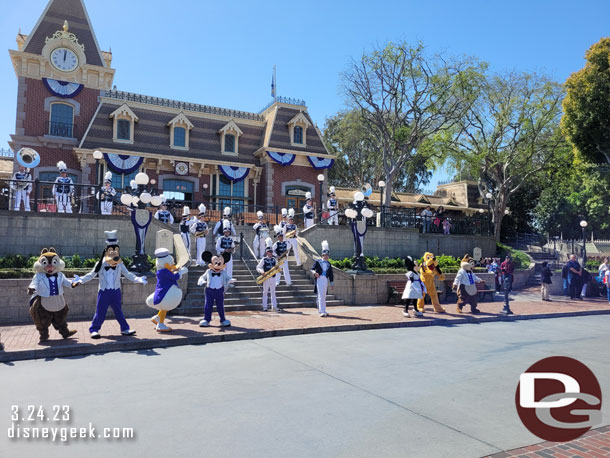 No Dapper Dans with them today.