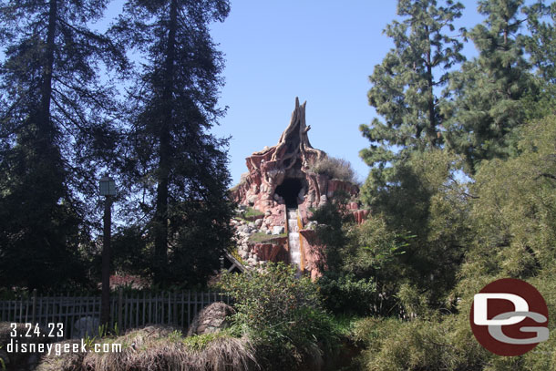 Passing Splash Mountain