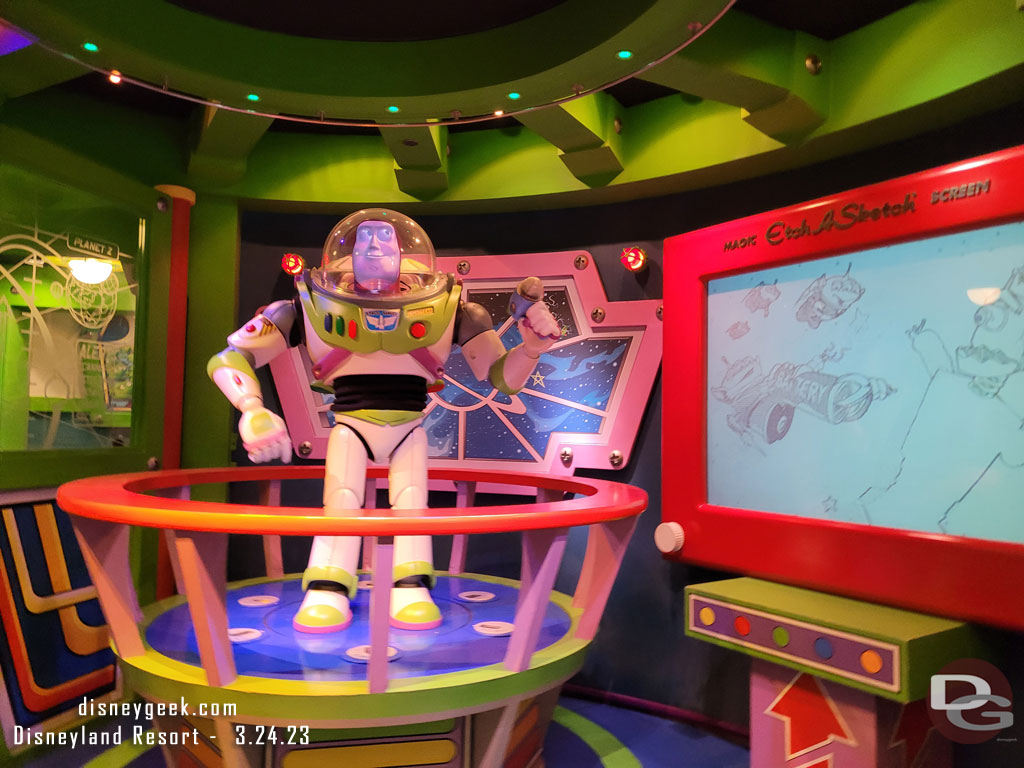 8:55am - No wait for Buzz Lightyear Astro Blasters