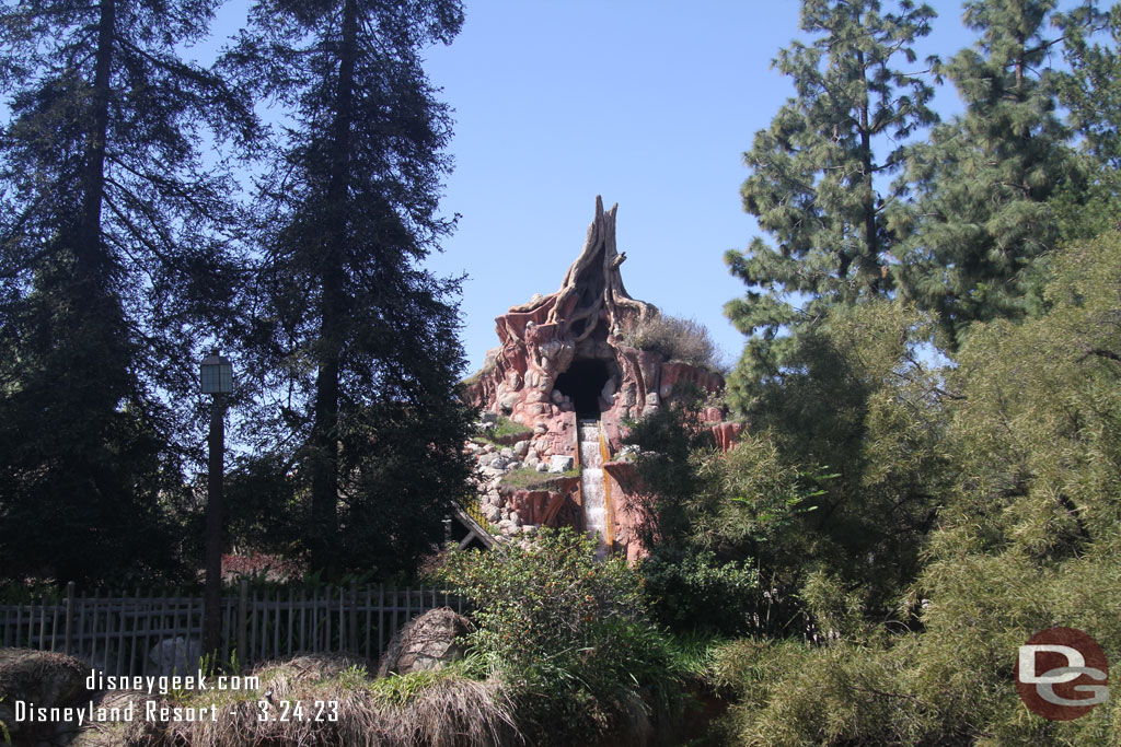 Passing Splash Mountain