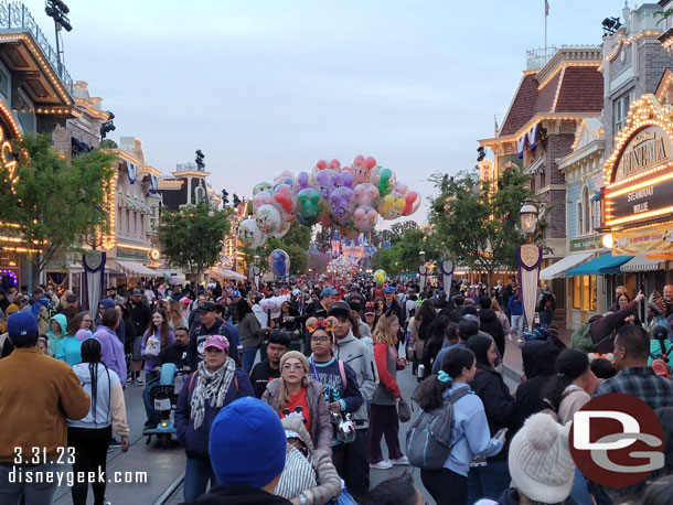 7:08pm - Main Street USA