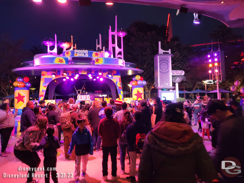 Passing back through Tomorrowland.  Still no DJ/Host.