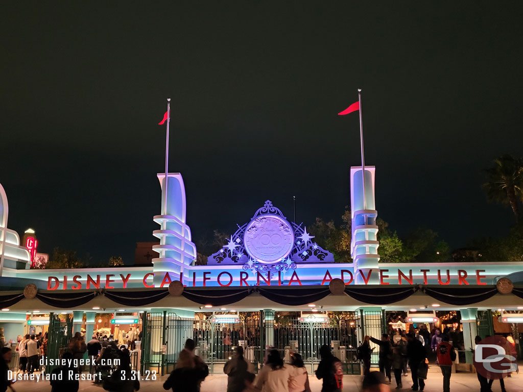 Made my way back to Disney California Adventure