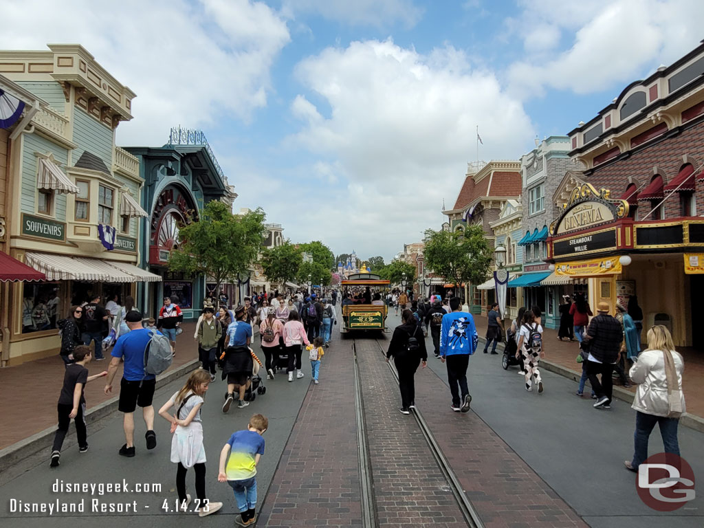 1:04pm - Main Street USA