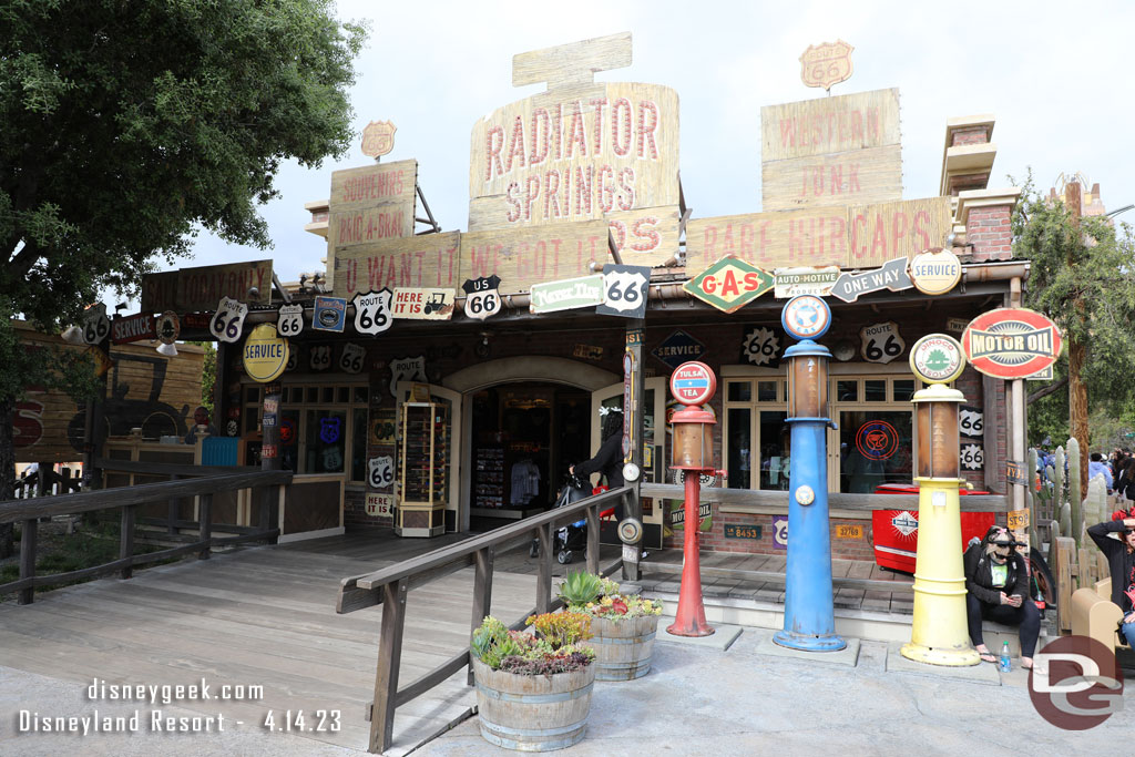 Radiator Spring Curios has reopened. It has been closed since the COVID closure.