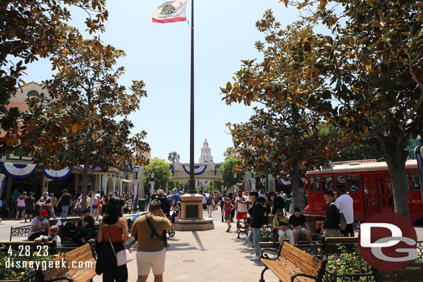 12:41pm - Arrived at Disney California Adventure