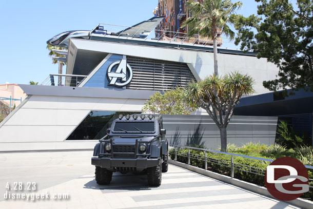 The truck is back in Avengers Campus, it was not there my last visit.